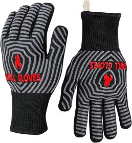 BBQ Gloves Oven Gloves Grilling Gloves Silicone Non Slip Oven Mitts Kitchen Gloves