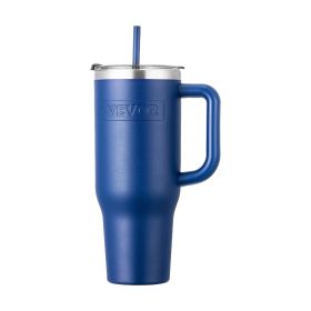 40 oz Insulated Water Bottle, Stainless Steel Sports Coffee Cup with Lid, Handheld Travel Coffee Mug Double Walled, Camping Hydration Flask Leakp (Default: Default)